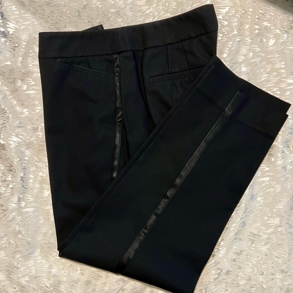 EUC Black WHBM Tuxedo Pant Sz 12R - Picture 1 of 6